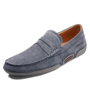 British Soft Sole Peas Loafer – Gray