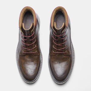 High-top Retro Style Martin Boot – Brown