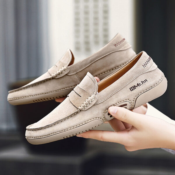 British Soft Sole Peas Loafer - Sand