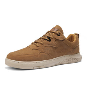 Light Weight Outdoor Leather Casual Shoe – Khaki