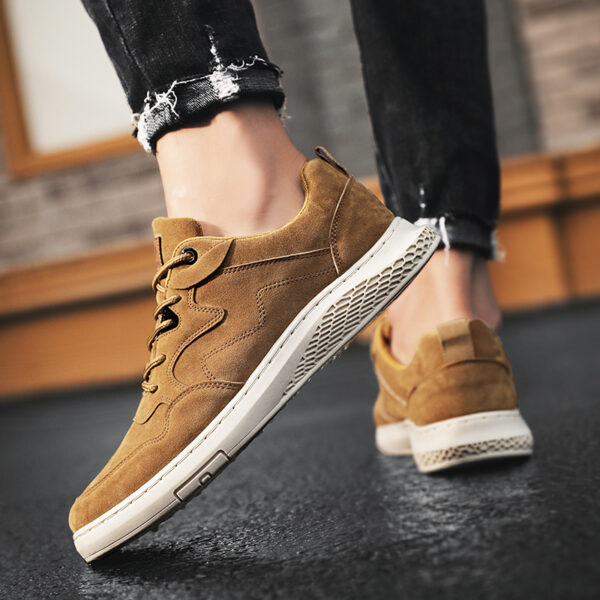 Light Weight Outdoor Leather Casual Shoe