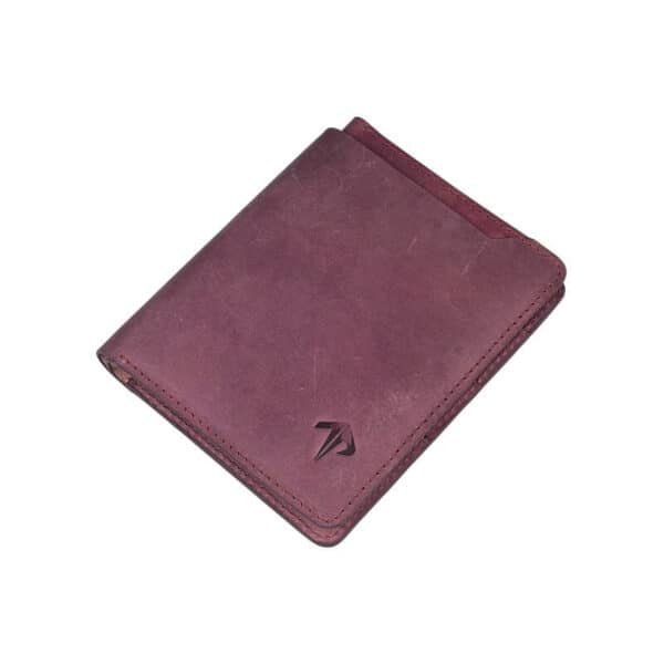 Leather Passport Holder Chocolate