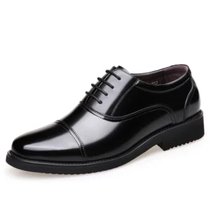 Genuine Leather Business Class Formal Shoe – Black