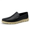 All Season Genuine Cow Leather Loafer Black