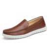 All Season Genuine Leather Loafer - Brown