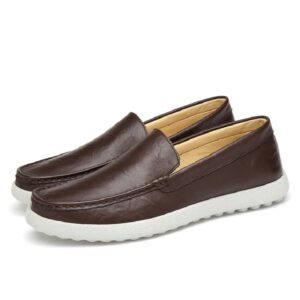 All Season Genuine Leather Loafer – Chocolate