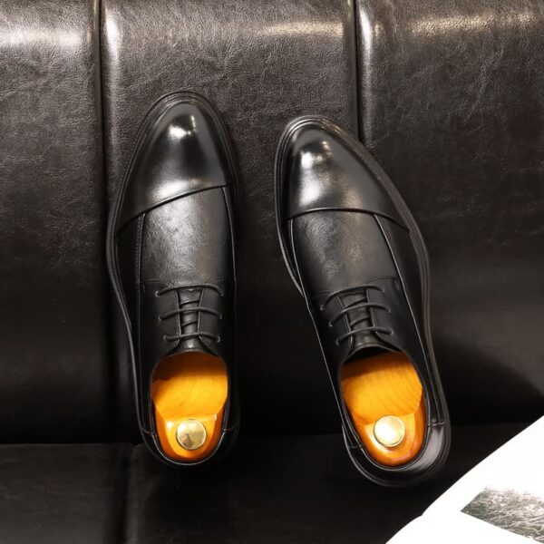Cross-border Korean Style Formal Shoe Black