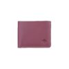 Toffpark Cow Leather Bifold Wallet Red Wine