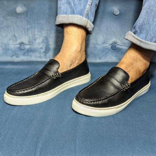 Genuine Leather Casual Slip-on Loafer