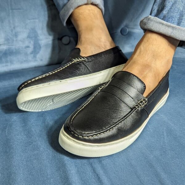 Genuine Leather Casual Slip-on Loafer