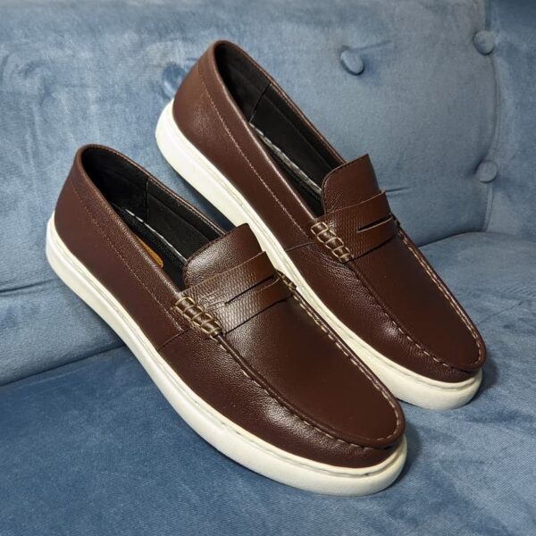 Genuine Leather Casual Slip-on Loafer