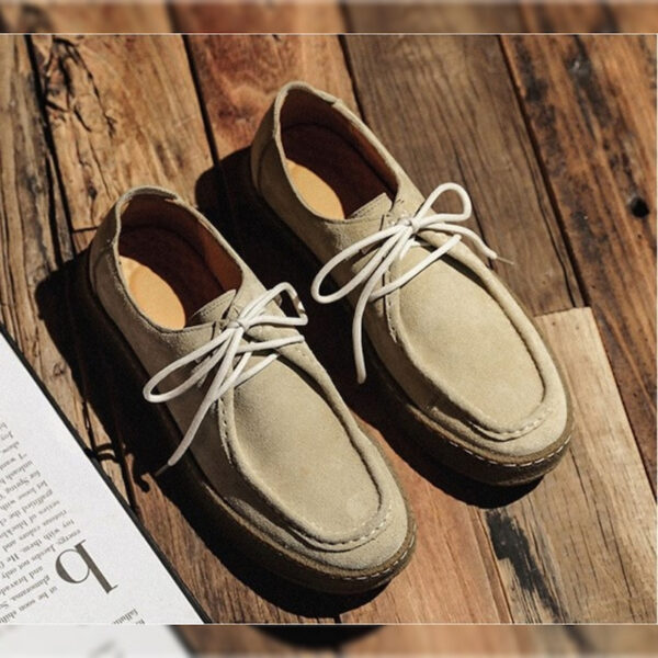 Korean Trend Suede Leather Casual Shoe