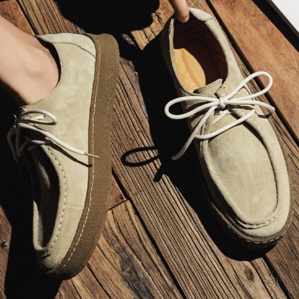 Korean Trend Suede Leather Casual Shoe