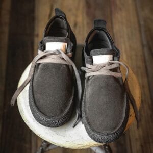 British Retro Non-slip Suede Leather Casual Shoe – Gray