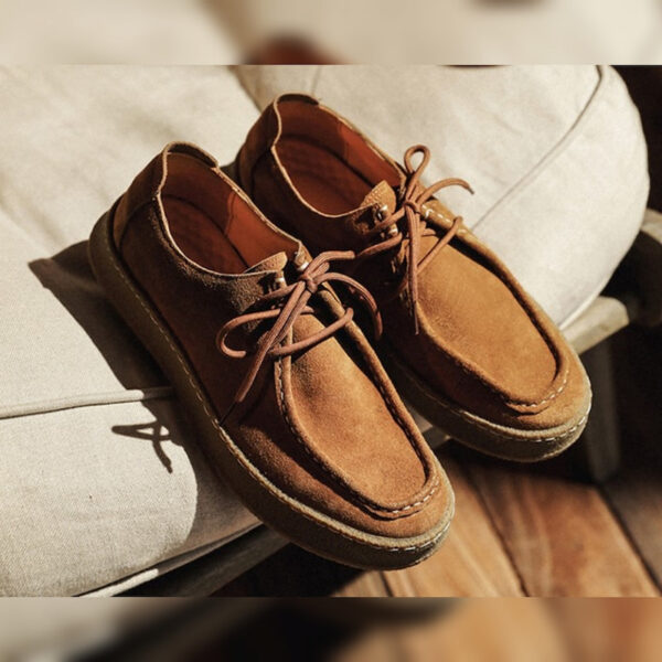 Korean Trend Suede Leather Casual Shoe