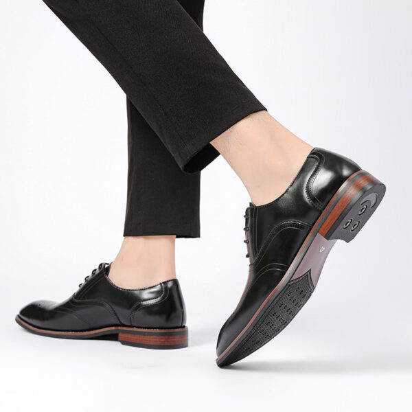 Oxford Style Breathable Leather Formal Shoe