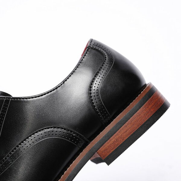 Oxford Style Breathable Leather Formal Shoe