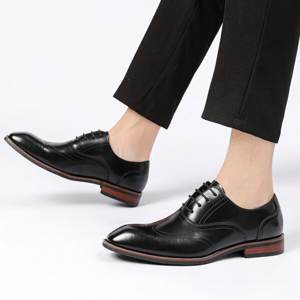 Oxford Style Breathable Leather Formal Shoe