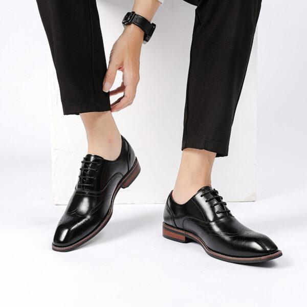 Oxford Style Breathable Leather Formal Shoe