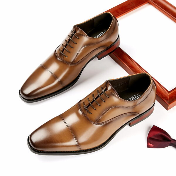 British Style Leather Oxford Formal Shoe