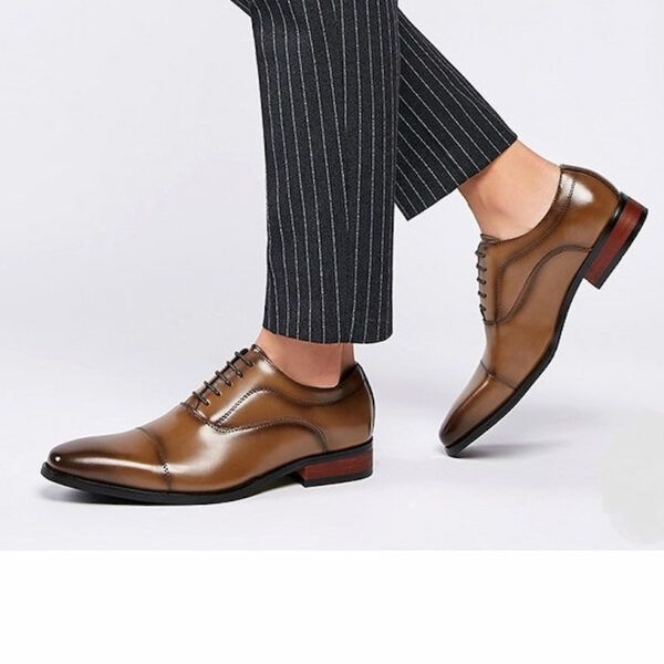 British Style Leather Oxford Formal Shoe