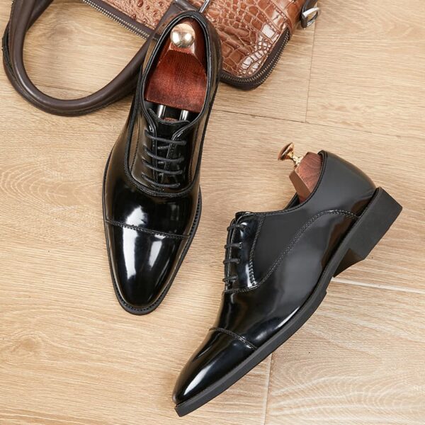 Genuine Leather Pointed Toe Formal Shoe