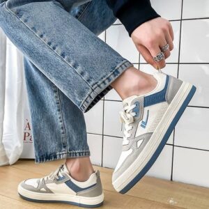 Hong Kong Style Students Casual Shoe – Light Blue