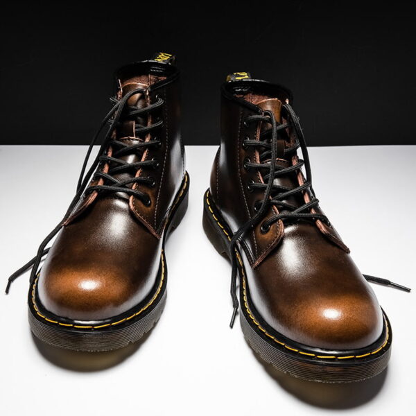 British Trend Genuine Leather Martin Boot