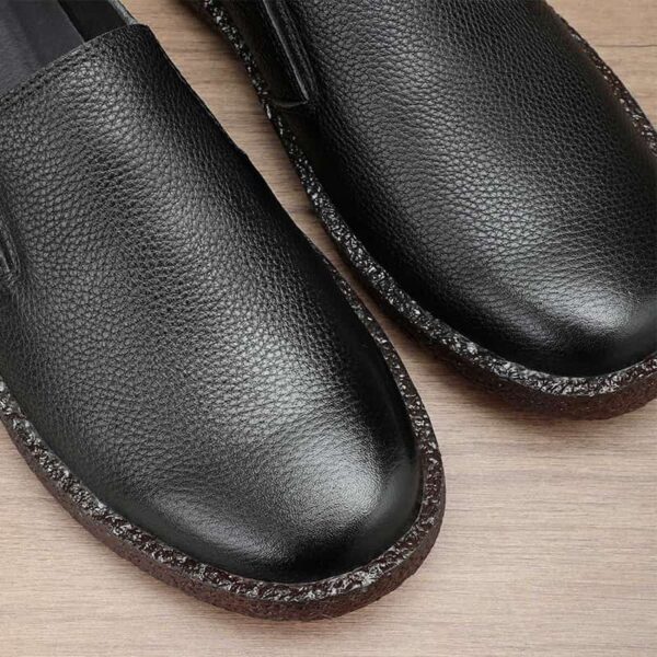 All Match Flat Heel Genuine Leather Loafer