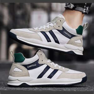 Breathable All Match Mid-top Retro Casual Shoe – Green