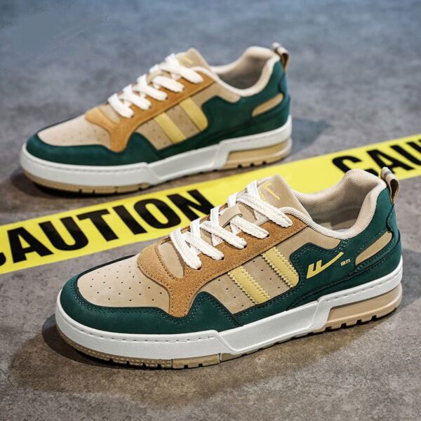 Korean Trend Youth Retro Casual Shoe - Green