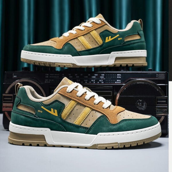 Korean Trend Youth Retro Casual Shoe - Green