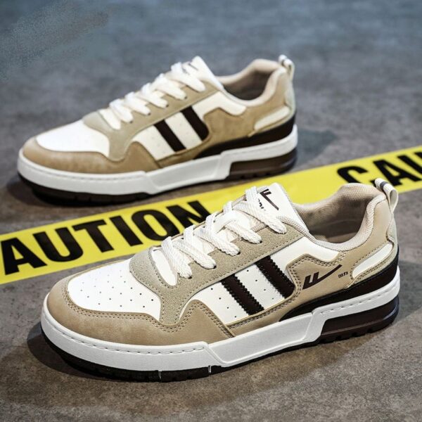 Korean Trend Youth Retro Casual Shoe - Khaki