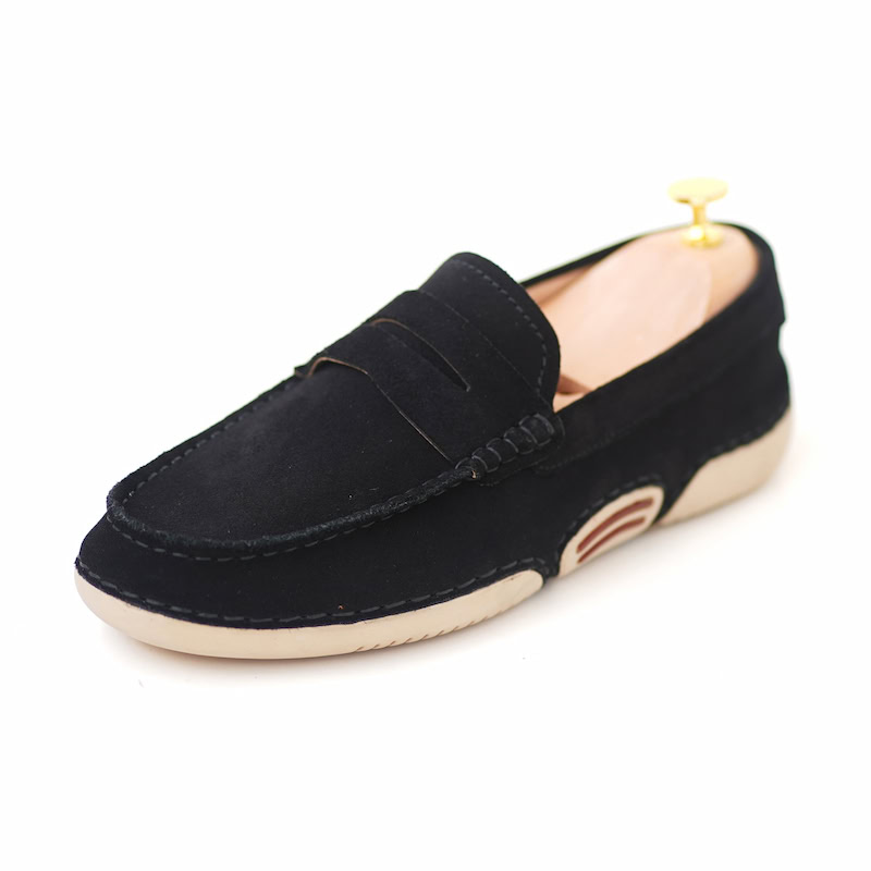 British Soft Sole Peas Loafer - Black