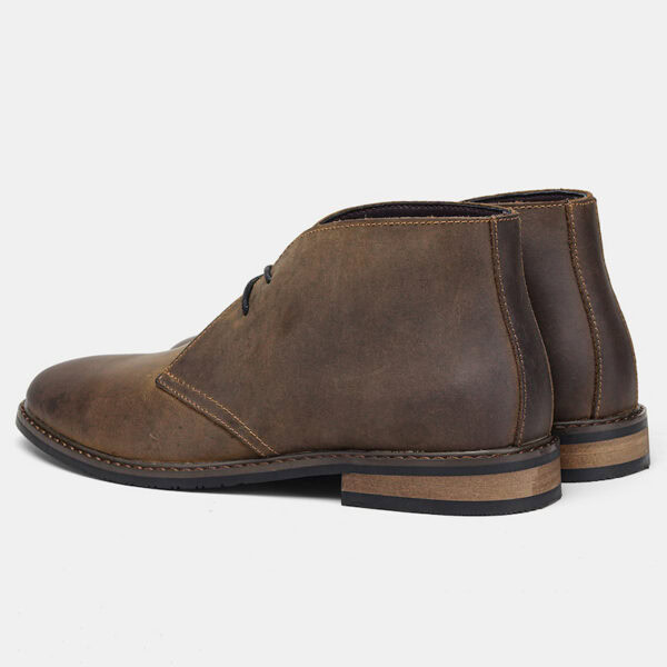 Cross-Border Premium Leather Martin Boot - Dark Coffee