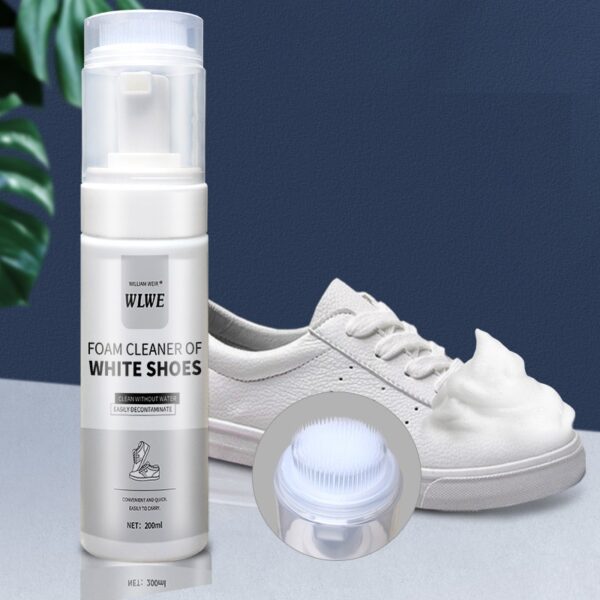 White Shoes Dry Foam Cleaning Agent