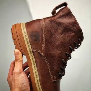 American Style High-top Retro Martin Boot – Brown