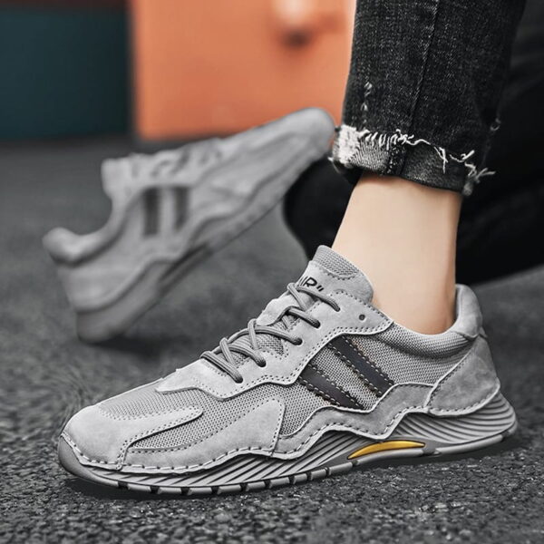 Autumn Trend Sports Hiking Casual Shoe - Gray