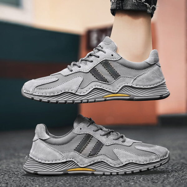 Autumn Trend Sports Hiking Casual Shoe - Gray