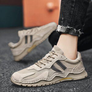 Autumn Trend Sports Hiking Casual Shoe – Sand
