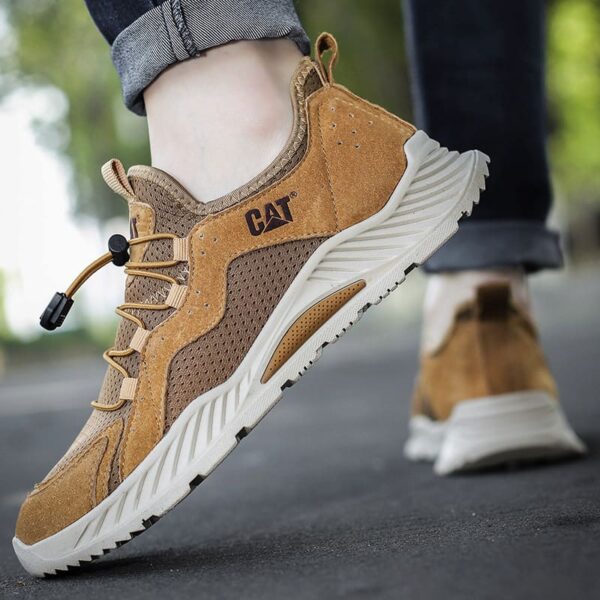 Breathable High Quality Lazy Casual Shoe - Brown