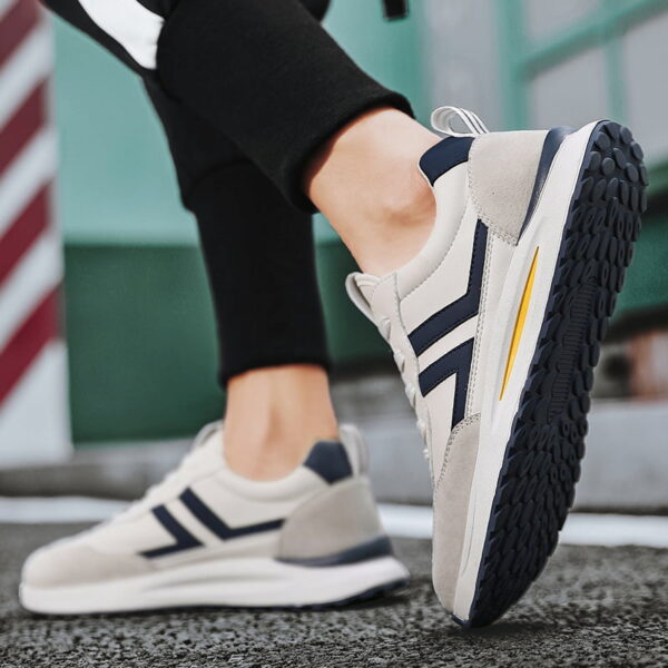 Spring Style Breathable Forrest Casual Shoe - White