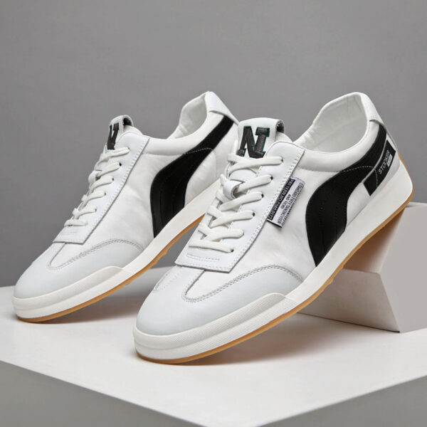 Thick Sole Sports Versatile Casual Shoe - White