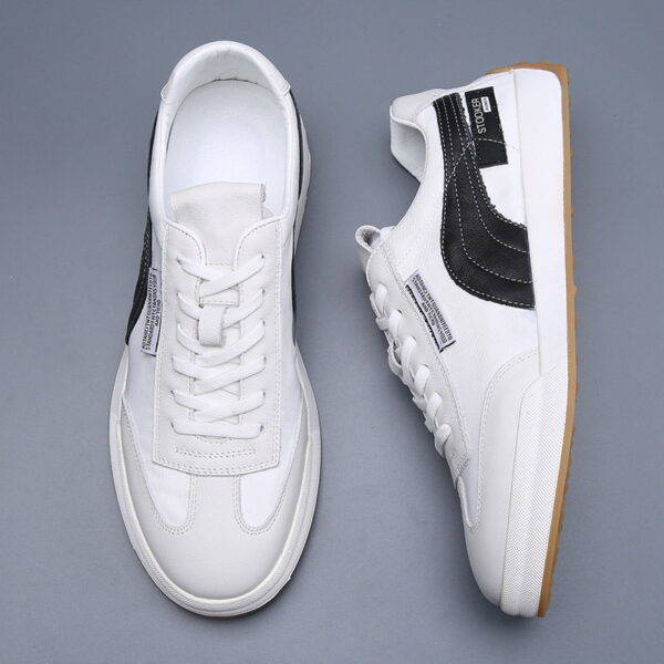 Thick Sole Sports Versatile Casual Shoe - White