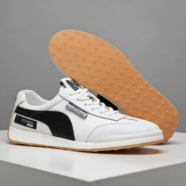 Thick Sole Sports Versatile Casual Shoe - White