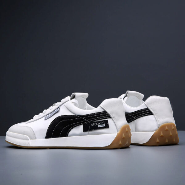 Thick Sole Sports Versatile Casual Shoe - White