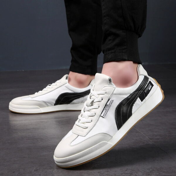 Thick Sole Sports Versatile Casual Shoe - White