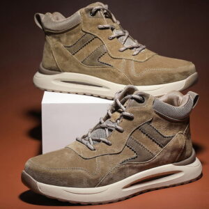 Winter Trend Mid-top Outdoor Casual Shoes – Khaki