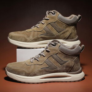 Winter Trend Mid-top Outdoor Casual Shoes – Khaki