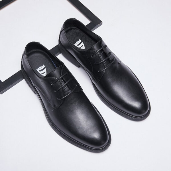 Derby Style Premium Soft Leather Formal Shoe - Black